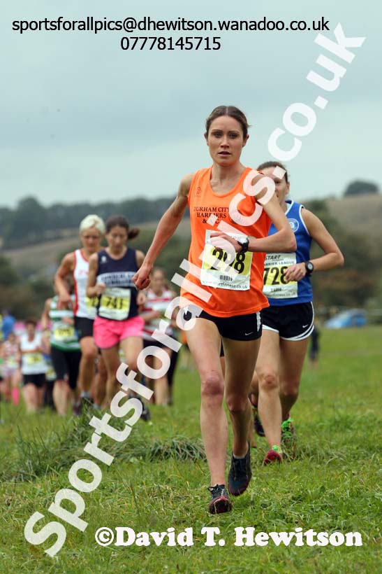 Senior womens Start Fitness North Eastern Harrier League, Tanfield, County Durham. Photo: David T. Hewitson/Sports for All Pics